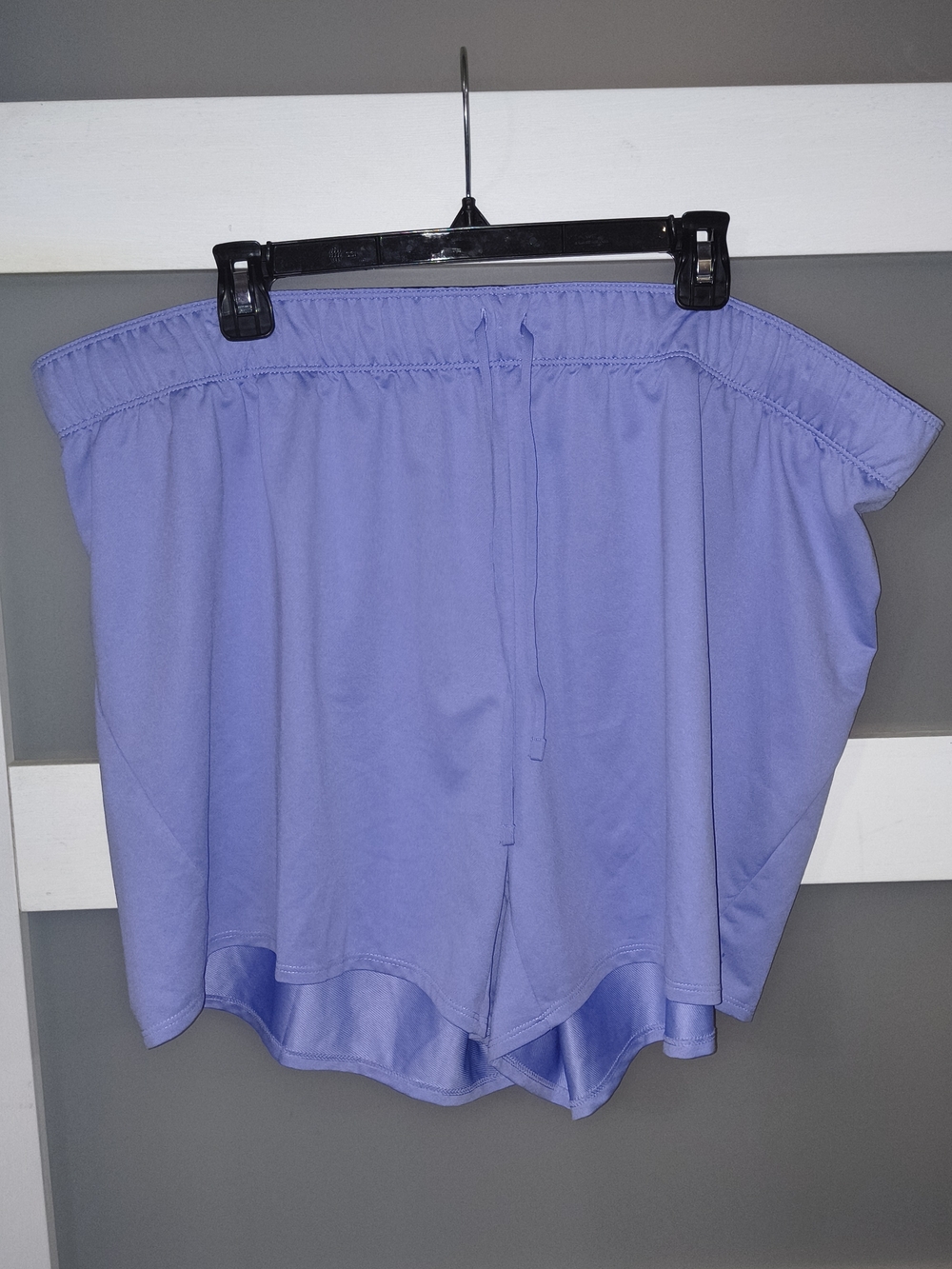 Nike Lavender Off-Shoulder Top